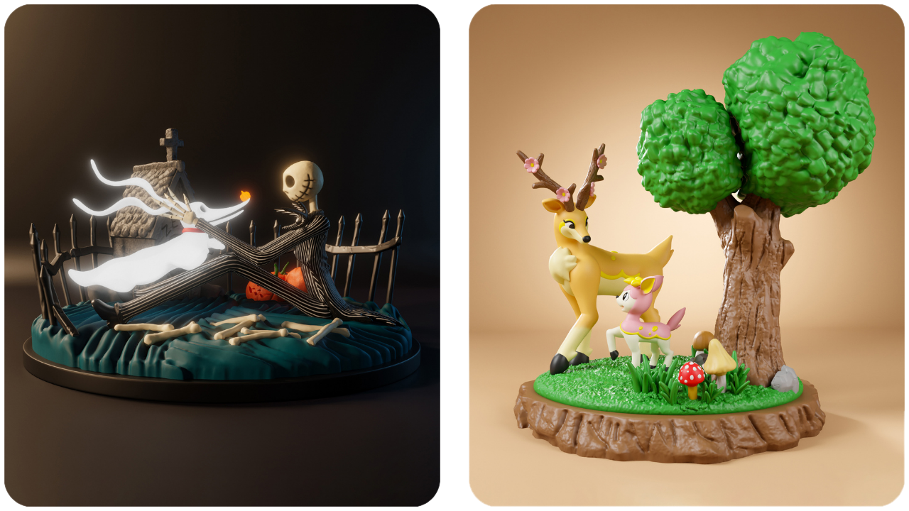 Stylized Diorama